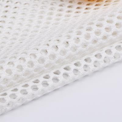 China Large Stretch Wear Hexagonal Wire Honeycomb Hole Strength Mesh For Chair Cushion for sale