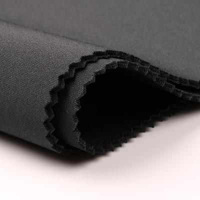 China 350g 400g 450g Interlocking Air Cloth Even Layer Thick Compound Windproof Cloth Double Faced Interlining Fabric for sale