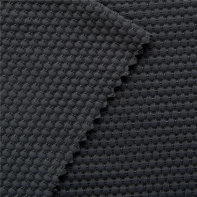 China Breathable Jacquard Nylon Hex Sports Pineapple Spandex Shockproof Fabric for sale