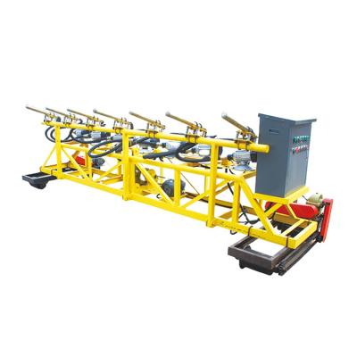 China Electric Motor Concrete Leveling View Leveling Machine Pavement Vibrating Beam for sale