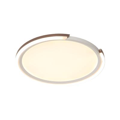 China Minghao Nordic Round Bedroom Master Outdoor Mounted Ceiling Lamp Study Light Minimalist Modern Simple Modern Living Room Lamp for sale