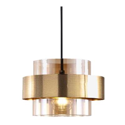 China Creative personality designer cafe bedroom lamp new bedside restaurant chandelier Nordic modern bar small glass chandelier for sale