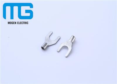 China Copper Non Insulated Terminals SNB Series Spade Terminal Connectors for sale