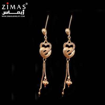 China CLASSIC New Arrival Fashionable Retro Stone Earrings Gold Plated Alloy Drop Earrings India Hot Sale Dangling Earrings For Women for sale