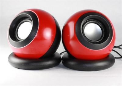 China Custom 2.0 Channel Mini Computer Speakers USB Powered With Volume Control for sale