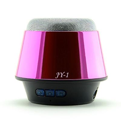 China Metal Loudest Portable Rechargeable Bluetooth Speaker USB With TF Card for sale