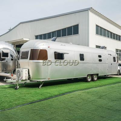 China Travel Trailer BD Cloud Caravan Trailer With Bathroom Camper Trailer With Kitchen for sale