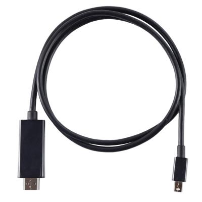 China COMPUTER 100% Full Inspection 1080P 4K 30Hz 1m Mini DP to HDMI Mini DisplayPort Male to Male HDMI Cable Adapter for sale