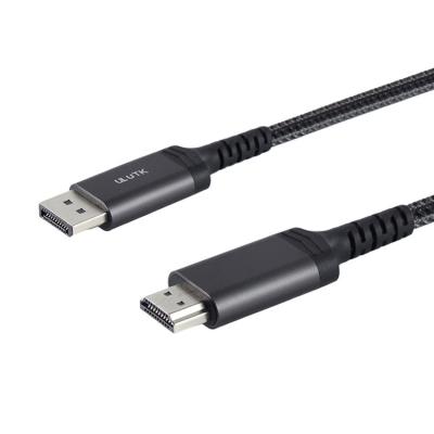 China Wholesale COMPUTER Displayport to Hdmi Cable 1m 2m 3m DP to Hdmi Male to Male Cable for Multimedia Laptop for sale