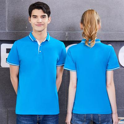 China Custom Printing Leisure Polo Shirt Men Sports Business Work Leisure Golf T-shirt Logo Cotton Breathable Stretchy Blank Embroidery Anti-wrinkle for sale