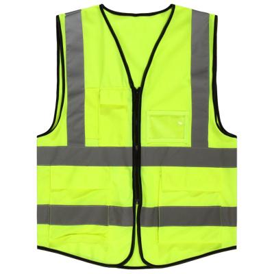 China Wholesale Pavement High Personal Safety Visibility Vest Work Safety Roadway Construction Reflective Vest With Logo for sale