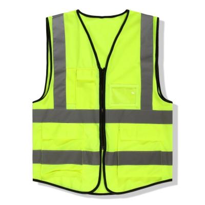 China High Safety Work Vest Protective Roadway Safety Wholesale Visibility Reflective Vest With Your Logo for sale