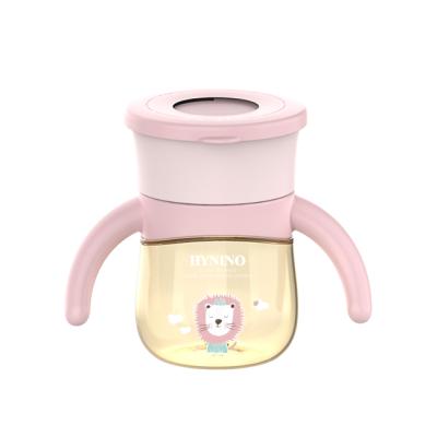 China BPA Free In Stock Learn To Drink PPSU Baby Bottle Spoutless Toddlers Drinking Forming Cup for sale