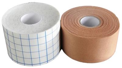 China Customized rigid strapping tape sports tape zinc oxide adhesive tape for sale