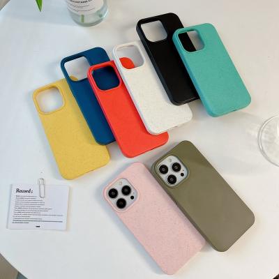 China Shockproof Biodegradable Engraving Magnetic Wireless Charging Phone Case For iPhone 14 Pro Max Custom Design Mobile Recycle Phone Case for sale