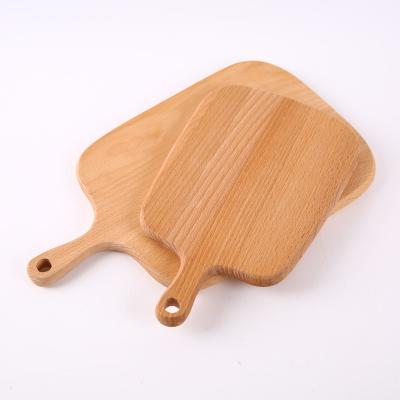 China Wholesale Kitchen Disposable Thick Bulk White Large Round Custom Made Black Walnut Acacia Koa Wood Bamboo Cutting Board With Handle for sale