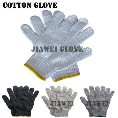 China Protective in Safety Labor 7Gauge Cotton Knitted Good Quility Glove / Guantes De Algodon 019 for sale