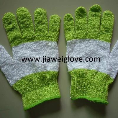 China Protective In Safety Hand Gloves Cotton Glove / Work Colored Glove Poly Knitted Guantes De Algodon 035 for sale