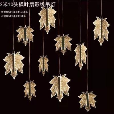 China 2021 Latest Acrylic Light Ceiling Decoration LED Wedding Romantic Hanging Decor Party Event Supplies for sale