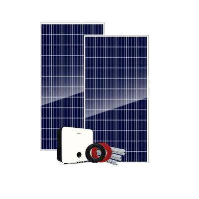 China Residential Solar System Solar Panel Mounting System On Grid 5kw Solar Home System Kit for sale