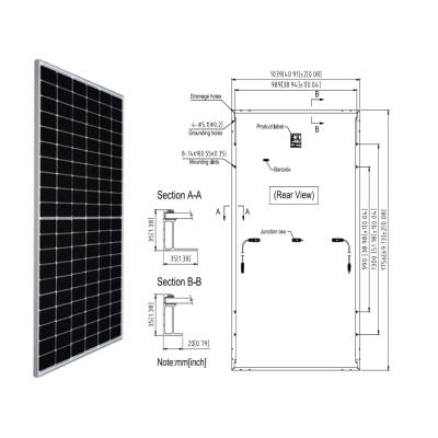 China Best solar power system suntech mono crystalline solar panel perc 370W solar panel for sale