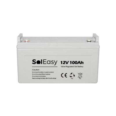 China Home Appliances Gel Lead Acid Battery 12V 100AH ​​Motorcycles Energy Storage Sealed Lead Acid Battery for sale