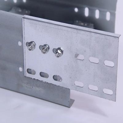 China Galvanisierte Stahlkabel-Tray-Fittings mit Montage-Hardware feuerfest angepasst zu verkaufen