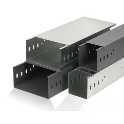 China Steel Wall Mounted Cable Tray For Custom Electrical Wiring Management for sale