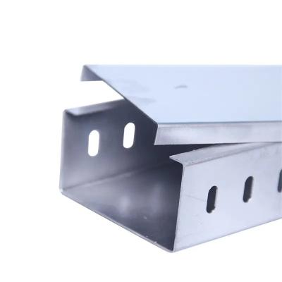 China Corrosion Resistance Wall Mounted Galvanized Steel Cable Tray with Ventilation Holes for sale