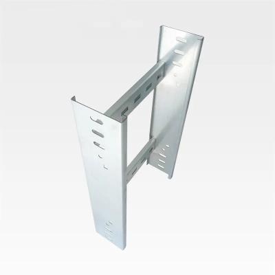 China Flexible Customized Galvanized Bridge Tray / Galvanized Steel Cable Tray for Strong Cable Management for sale