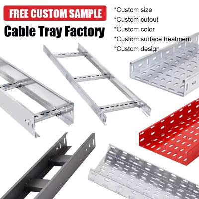 China Cable Tray resistente à corrosão de tipo escada interior / exterior com acessórios à venda