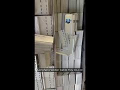 custom galvanized cable trough system silver wall mounted corrosion resistant