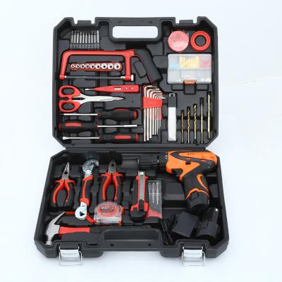 China Hot Selling Model Tools Multifunctional Professional Tool Kit With Cordless Drill For Sale for sale