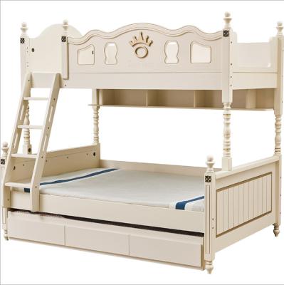 China Modern Modern Wooden Children's Bunk Bed, Popular Kids Beds Girls Bunk for sale