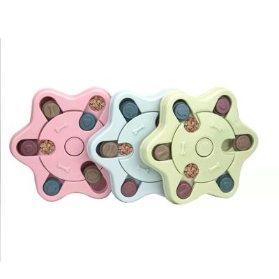 China Viable Selling Dog Toys Puzzle Paw Print Type Dog Toy Interactive Dog Puzzle Toys for sale