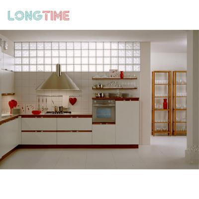 China Traditional Flat Pack Sideboard Designs White Gloss Kitchen Set Modern Sideboard for sale