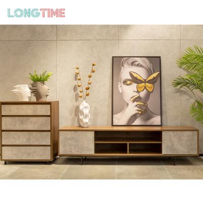 China Customized Modern Design Wooden TV Stand TV Cabinet for sale