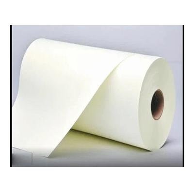 China White Glossy Synthetic Paper Roll 1mm-3mm Thickness Freely Freely Provided Provided for sale