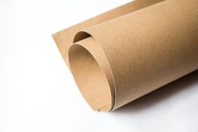 China 100% Virgin Brown Kraft Paper Roll / PP Liner Paper Roll For Packaging for sale