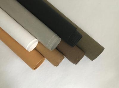 China Custom Logo 80gsm Brown Kraft Wrapping Paper Roll For Packaging for sale