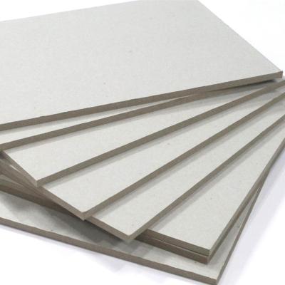 China TUBO Gray Cardboard Coated Duplex Board With Grey Back 300/400 Grams Gray Cardboard Sheets For Crafts for sale