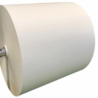 China Silicone Release Paper Jumbo Roll Packaging Sticker Kraft Paper 80gms Coated Paper for sale