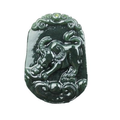 China Chinese Style Guardian Pendant Jade Pendant Necklace for sale