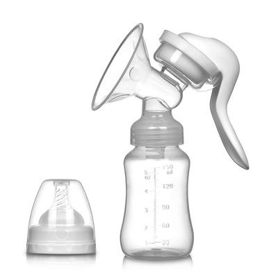 China BPA Free Best Affordable Silicone Free Suction Breast Pump Baby Milk Lotion Manual Pump For Sale for sale