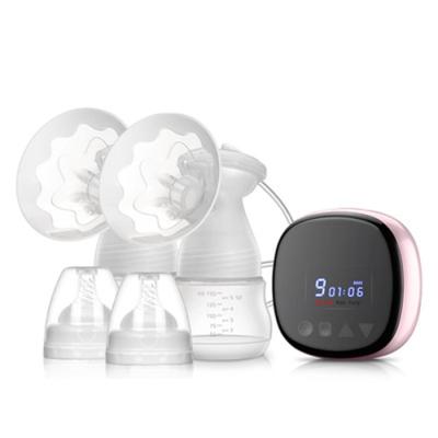 China LCD Touch Screen Control BPA Free Breast Pump Silicone Electric Free Bilateral Breast Pump NEW for sale