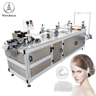 China Full Auto Disposable Cloth Nonwoven Product High Speed ​​Nonwoven Cap With Tie Medical Disposable Doctor Cap Making Machine for sale