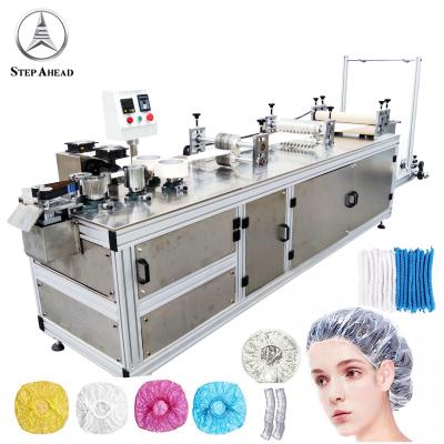 China Hotel Bath Product Cloth Nonwoven Surgical Nonwoven Mop Cap Plastic Disposable Waterproof Custom Shower Cap Making Machine for sale