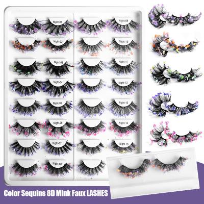 China Long/Fluffy/Multi-Layer/Comfortable Natural Look Fluffy Curly 5d Eyelashes Thick Synthetic Hair/Lashes Bulk 3d 25mm Wholesale Luxury Eyelash On Model for sale