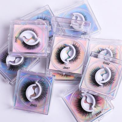 China Christmas Thick Luxury Eyelashes 25mm Mink Various Lengths Fanned Eyelashes Mink Lashes Natural false for sale