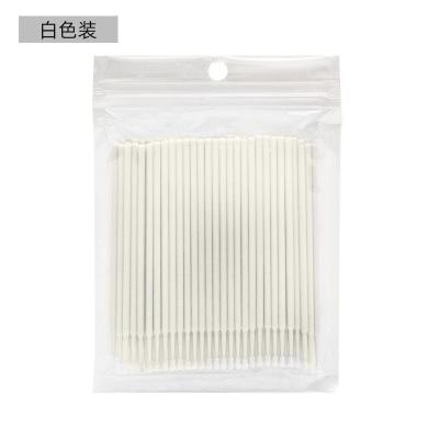 China 100% Cotton Swab Factory Direct Sale Make Up Stick Eyelash Remover Bud Clean Eyelash Disposable Cotton Custom Ear Swab for sale